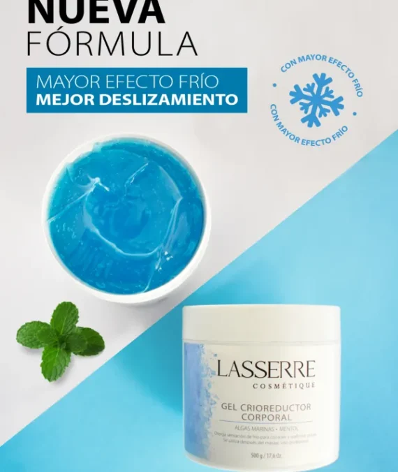 Gel Crioreductor 500 g – Algas Marinas y Mentol