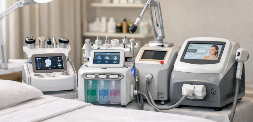Cómo elegir la aparatología estética adecuada para tu negocio
